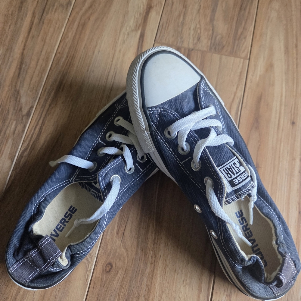 Converse Chuck Taylor Shoreline Slip On Navy 6.5 - Picture 4 of 8